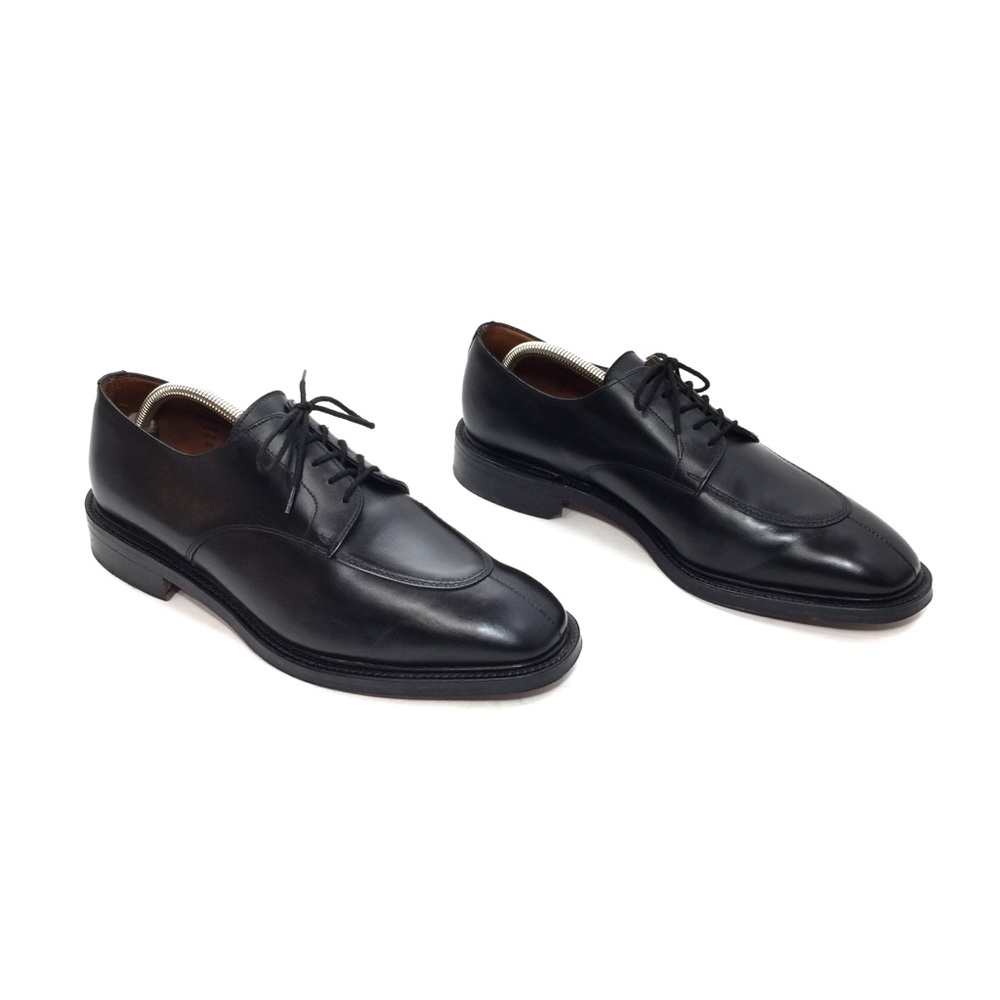 - SOLD - Louis Roth Bench Made Blk Leather Split Toe Derby - Picture 3 of 13
